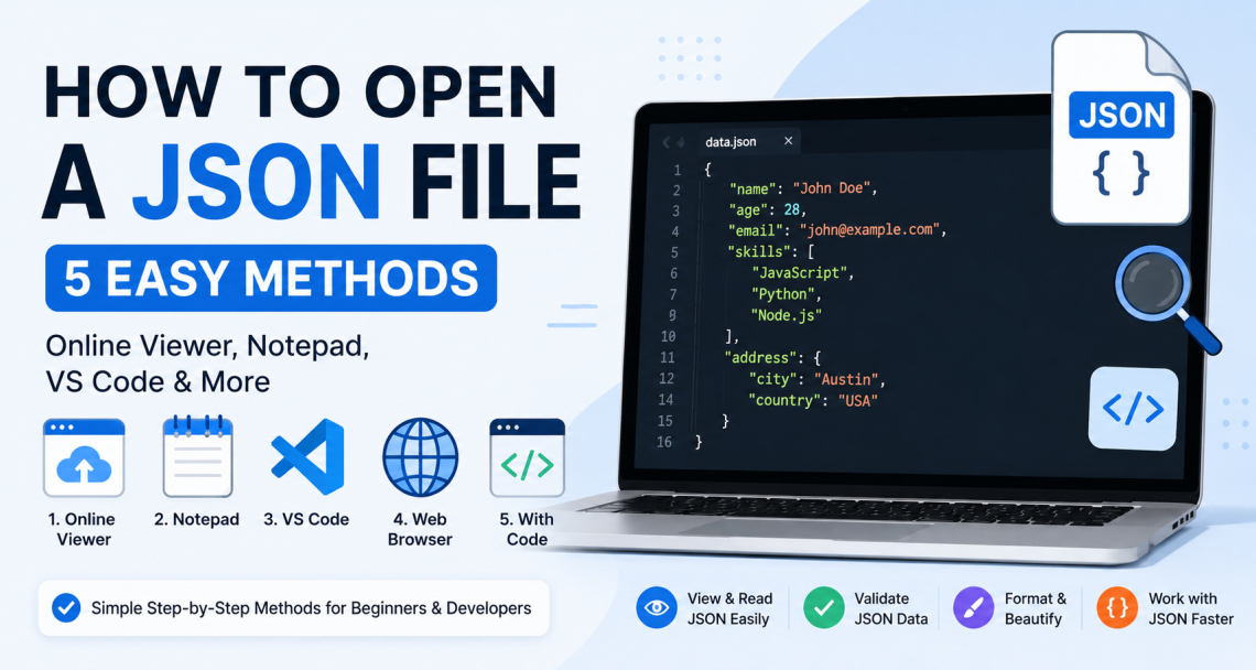 How to Open a JSON File