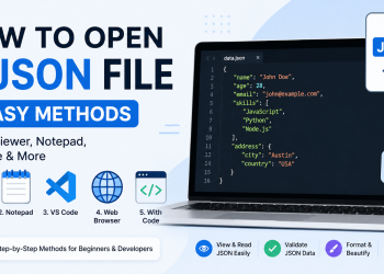 How to Open a JSON File