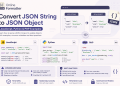 JSON string to object conversion guide