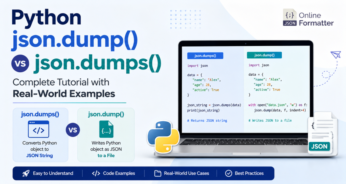 json.dump vs json.dumps in Python