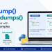 json.dump vs json.dumps in Python