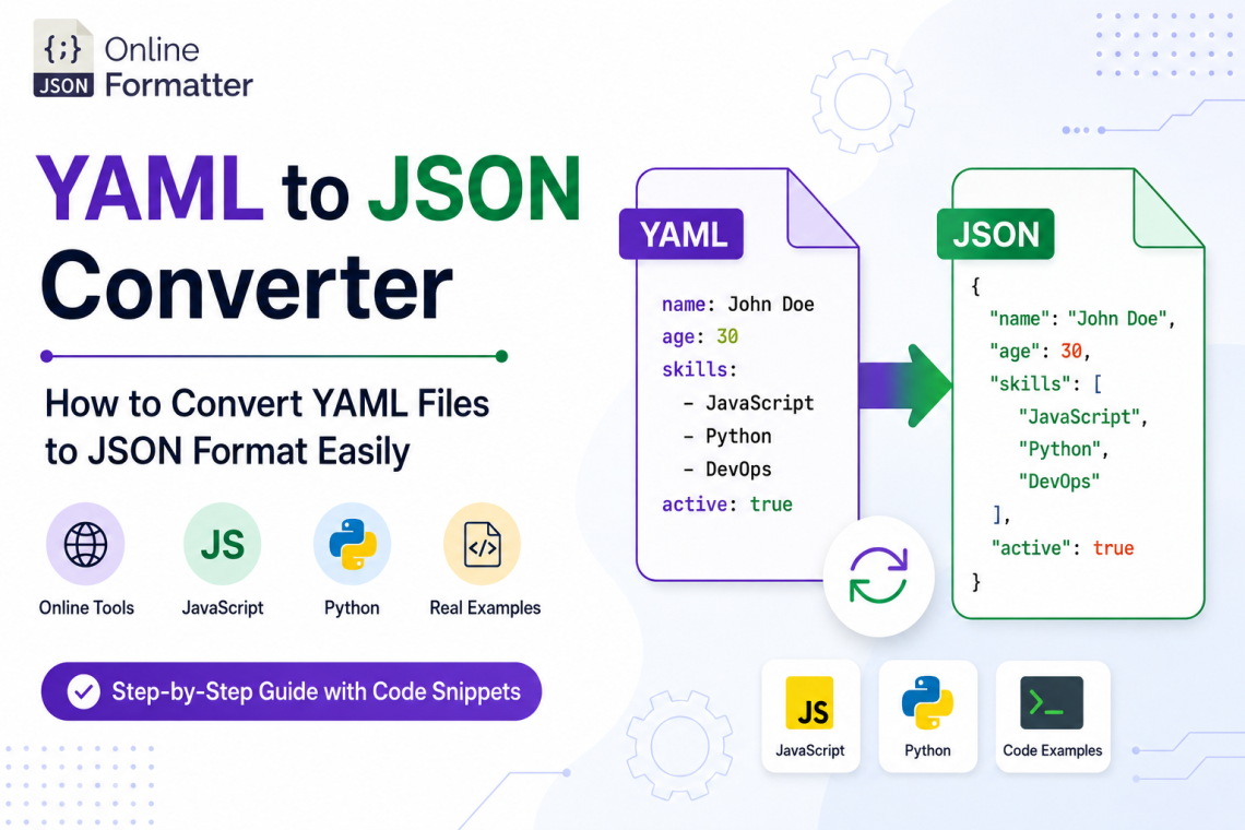 YAML to JSON Converter