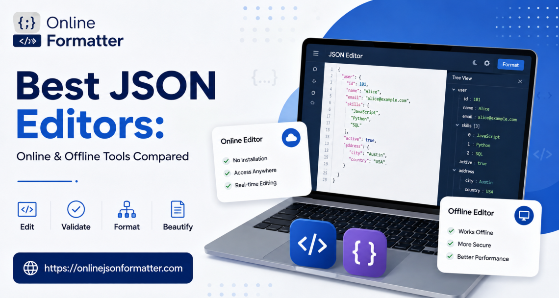 Best JSON Editors Online & Offline Tools Compared