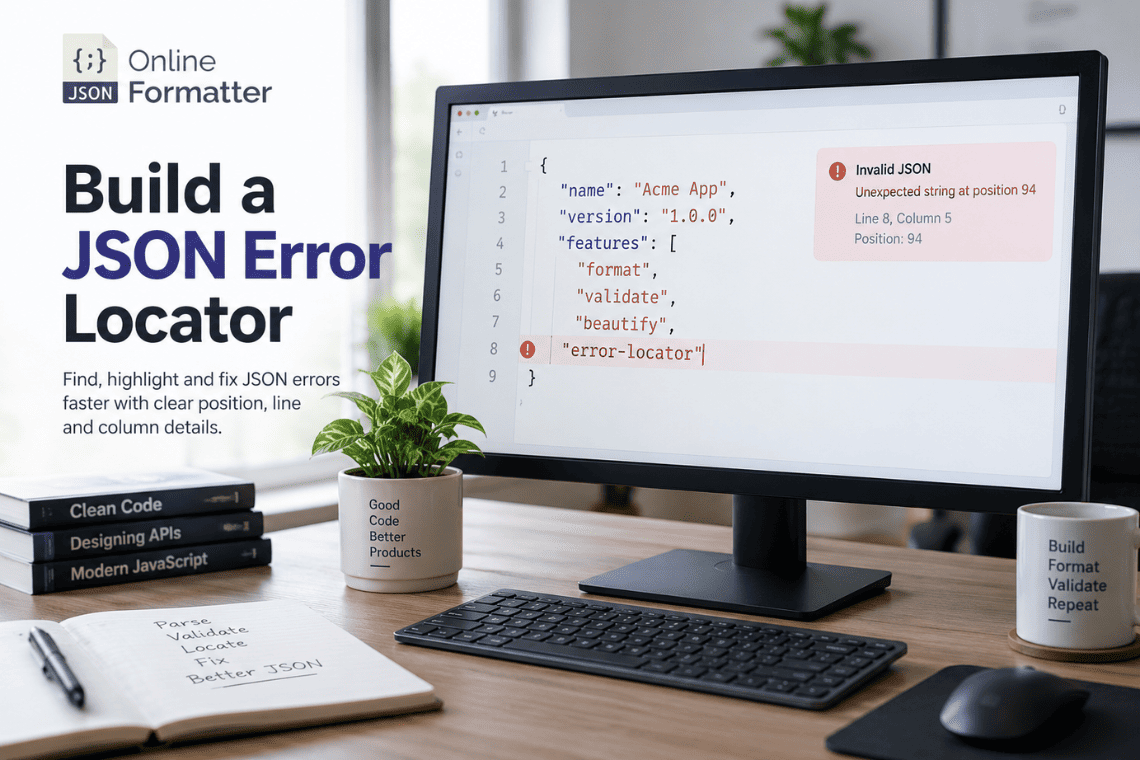 Build a JSON Error Locator