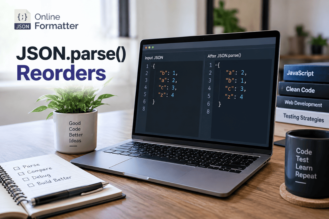 JSON.parse() Reorders